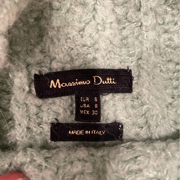 MASSIMO DUTTI ALPACA SWEATER - made in italy - Picture 3 of 4